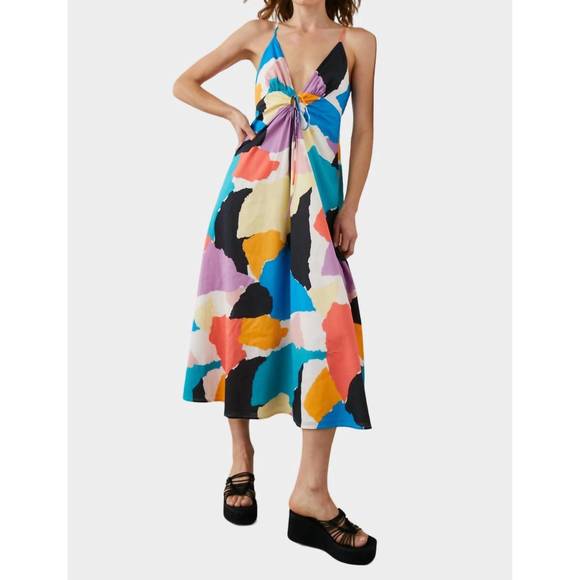 NEW RAILS sabina dress in summer colorblock - Picture 2 of 3